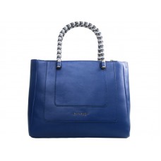 Geanta Mediu Bvlgari Serpenti Albastru Inchis