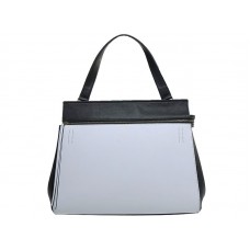 Celine Edge în piele originală, alb cu negru