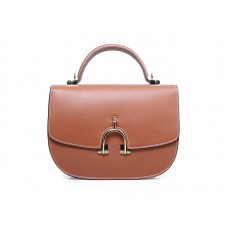 Geantă de umăr Hermes Stirrup Camel