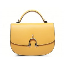 Geantă de umăr Hermes Stirrup Galbenă