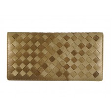 Portofel Bottega Veneta Intrecciato Nappa Continental Bronze