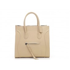 Geantă Celine Luggage Phantom Square Tote Bag bej