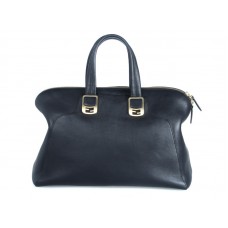 Geantă tote convertibilă Fendi Chameleon, primăvară-vară 2012, neagră