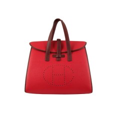 Geantă Hermes 08c Flap Roșie