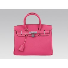 Geantă Hermes Birkin 30cm Togo din piele roz