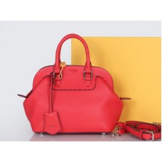 Geanta Fendi Original din Piele Mini Selleria Adele Roșu