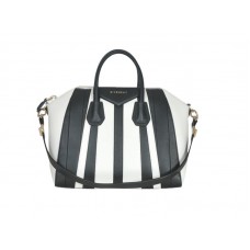 Geantă Givenchy Antigona mare, bicoloră, neagră și albă