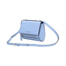 Geantă Givenchy Mini Pandora Box Albastră Deschis