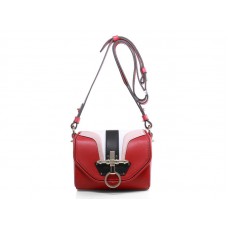 Geantă mică crossbody Givenchy Obsidian roșie