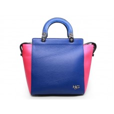 Geantă tote convertibilă Givenchy din piele HDG albastru-roz