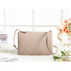 Geantă Celine Mini Trio Crossbody Messenger gri