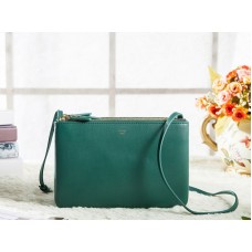 Geantă Celine Mini Trio Crossbody Messenger Olive
