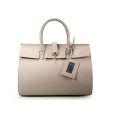 Geantă Balenciaga City din piele, bej, mărime mare