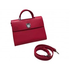Geanta Dior Diorever Noisette Prestige din piele de vitel rosu