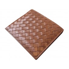 Portofel Bottega Veneta Bi-Fold În Intrecciato Vn Maro