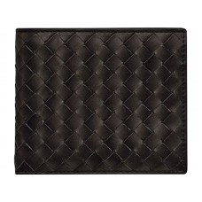 Portofel Bottega Veneta Bi-Fold In Intrecciato Vn Choclate