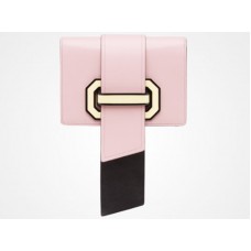 Geantă crossbody Prada Plex Ribbon Galben Piersică