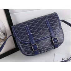 Geantă de mână Goyard Chevron Belvedere Pm albastră