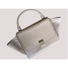 Geantă mică Celine Trapeze din piele de vițel 198ce