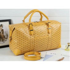 Geantă de călătorie Goyard, model Boeing, galbenă, 89526-g2
