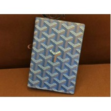 Suport pentru pașaport Goyard Goyardine Albastru