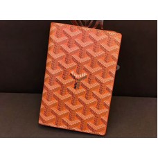 Suport pentru pașaport Goyard Goyardine Portocaliu