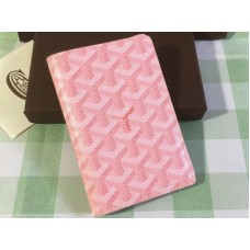 Suport pentru pasaport Goyard Goyardine roz