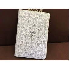 Suport pentru pașaport Goyard Goyardine Alb