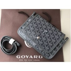 Portofel Goyard Goyardine Plumet Crossbody Gri