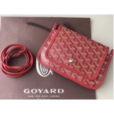 Portofel Goyard Goyardine Plumet Crossbody Roșu