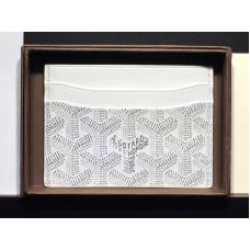 Suport card Goyard Goyardine Saint Sulpice Alb