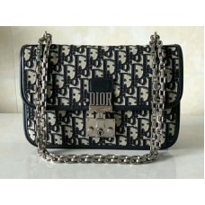 Dior Dioraddict Clapă din pânză Argintiu cu accesorii Negru d1006942