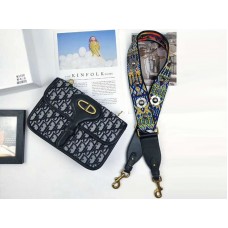 Geantă Dior Dioraddict Messenger Albastră m5036b