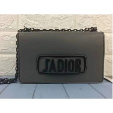 Geantă Dior J'Adior Ultra-Matte din piele de vițel gri