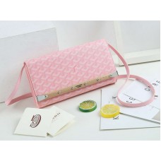Geantă de mână Goyard Monte Carlo cu curea, roz pal