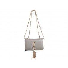 Geantă Yves Saint Laurent Mini Monogram din piele kaki originală