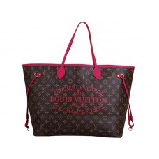 Geantă Louis Vuitton 2013 Monogram Neverfull GM Indian Rose