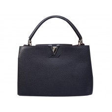 Geantă Louis Vuitton Capucines Neagră Mm