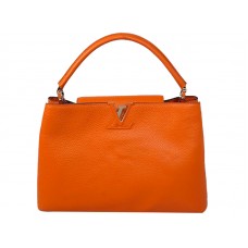Geanta Louis Vuitton Capucines Mm Orange