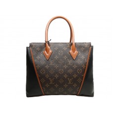 Geantă Louis Vuitton W Monogram & Leather Gm Negru