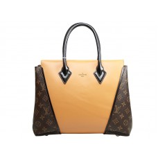 Geantă Louis Vuitton W Monogram & Leather Pm Camel