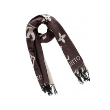 Eșarfă Louis Vuitton Fashion Lovers Monogram Cashmere, maro