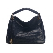 Geantă Louis Vuitton Monogram Snakeskin Leather Artsy Mm Albastru Închis