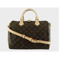 Geantă Louis Vuitton Monogram Speedy 30 cu curea de umăr