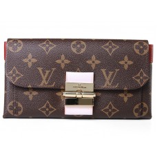 Portofel Louis Vuitton Monogram Elysée Roșu
