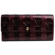 Portofel Louis Vuitton Monogram Vernis Rayes Sarah Amarante Ray