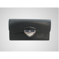 Portofel Louis Vuitton Epi Piele Eugenie - Negru
