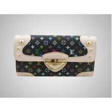Portofel Louis Vuitton Monogram Multicolore Negru m60054