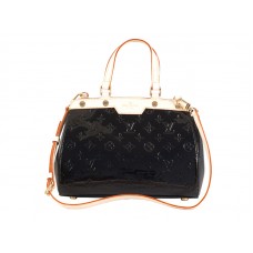 Geantă Louis Vuitton Monogram Vernis Brea Mm Neagră