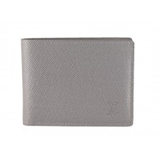 Portofel compact din piele Louis Vuitton Taiga Glacier
